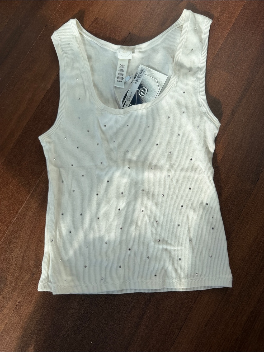 SKIMS LIMITED EDITION BEDAZZLED TANK